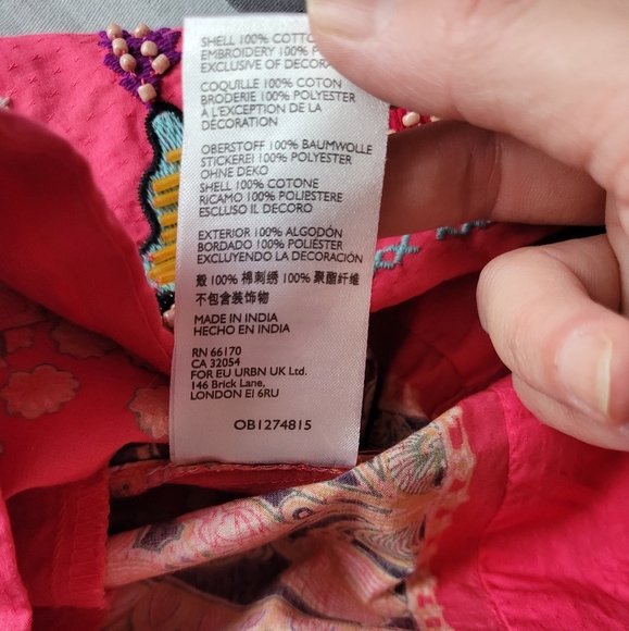 Anthropologie Raquel Embroidered Mini Dress, BNWT, Size XS - Picture 12 of 12